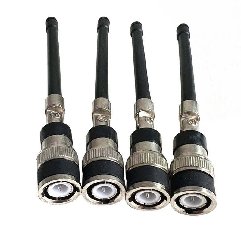 4Pcs Bnc Uhf Microfono Antenna Per Shure Pgx24 Slx24 Slx4 Pg58 Sm58 Serie Beta58 Wireless Mic System Pezzi Di Ricambio