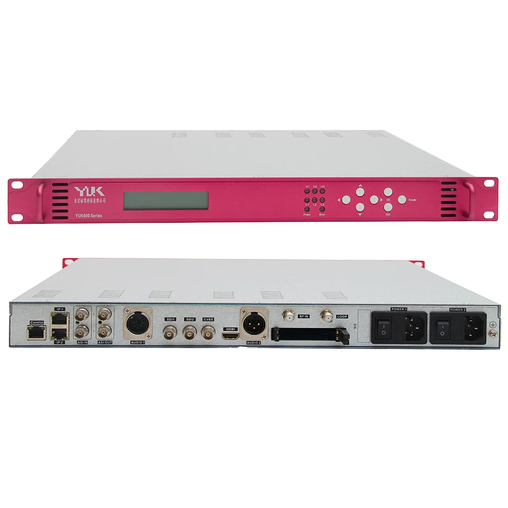 Decodificatore Ricevitore Satellitare Digitale Dvb-C Dvb-T Dvb-T2 Dvb-S Dvb-S2 Opzionale Asi Ip Ird