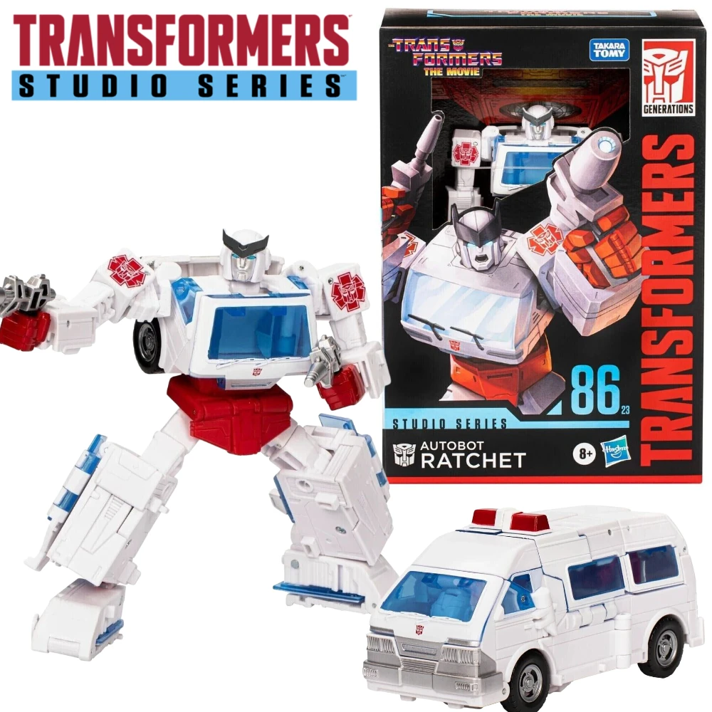 In Stock Transformers Studio Series Ss 86-23 Ss86 23 Autobot Ratchet Action Figure Toy Gift Collection