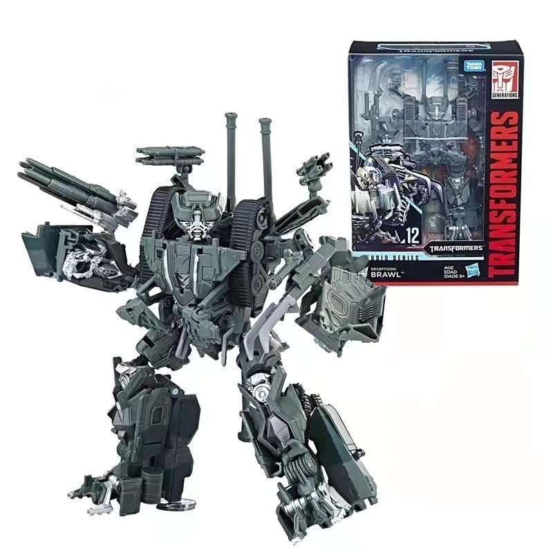 Original Takara Tomy Strappo Transformers Movie 10Th Anniversary Ss12 Brawl Boxed Giocattoli Per Bambini Trasformatori Educativi Giocattoli