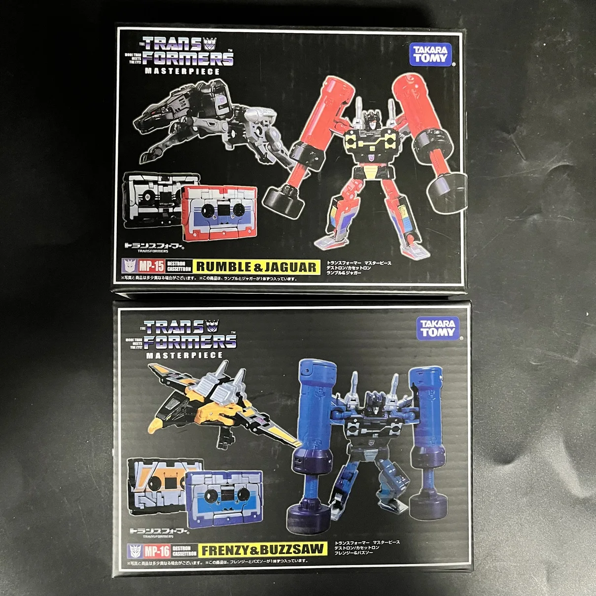 Transformers Capolavoro Mp 15 16 Ko Frenzy Buzzsaw Rumble Jaguar Toys Action Figure Model Giocattoli Regalo Per Bambini