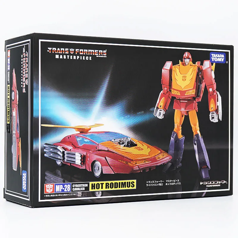 Takara Tomy Transformers Toys Mp-28 Hot Rodimus Action Figures Transformer Robot Toys For Children Transformers Figures Hot Rod