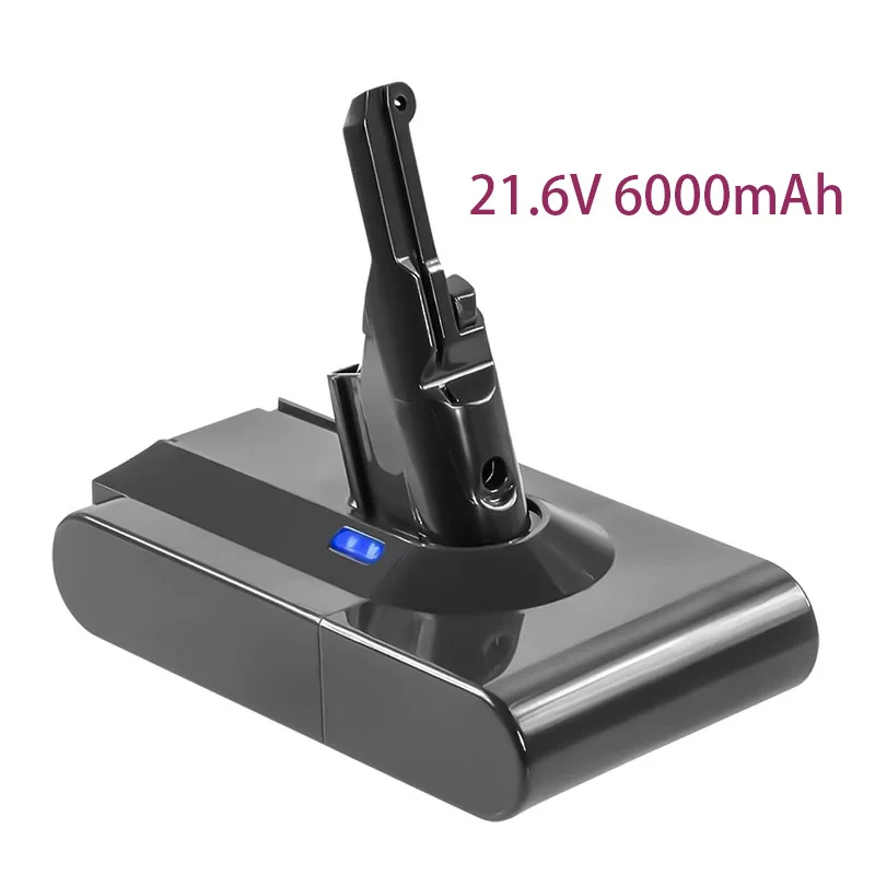 Batteria Ricaricabile 6000Mah 21.6V Per Dyson V8 B Attery Absolute V 8 Animal Sv10 Batteria Per Aspirapolvere Al Litio 6.0Ah