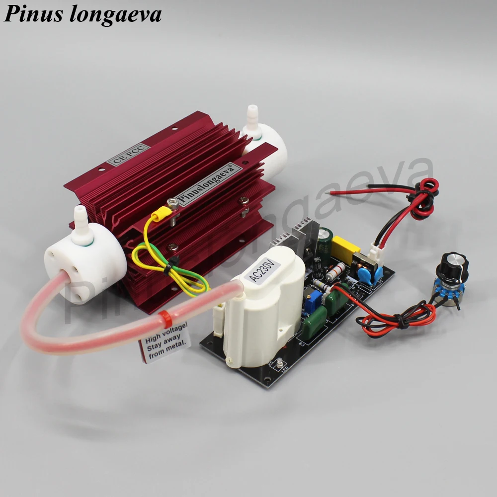 Ce Fcc Rohs Pinus Longaeva 5 G/H 5 Grammi Kit Generatore Di Ozono Regolabile Trasformatore Tubo Psu Per Aria Acqua Generatore Di Ozono