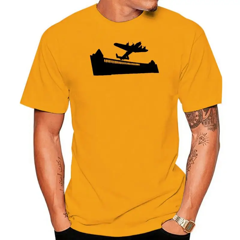 Avro Ranger Bomber T-Shirt Da Uomo Dam Buster Spitfire Ww2 Lady Jane Classic Plane Uk England Flying Men T Shirt