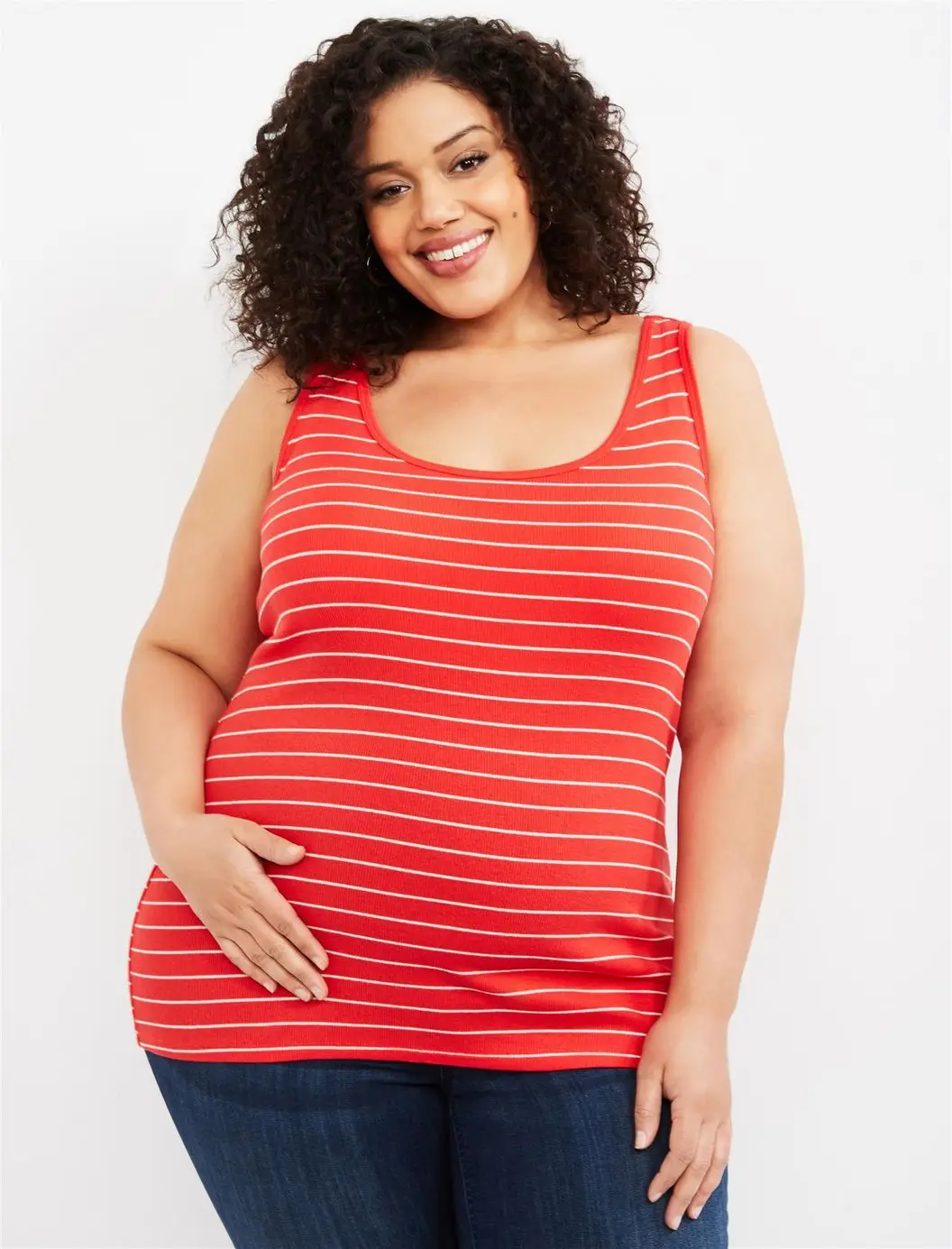 Cross Border Express Ebay Vendita Calda 2019 Estate Girocollo Stripe T-Shirt Gilet Di Grandi Dimensioni Abbigliamento Donna Incinta