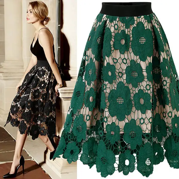 La Velocità Commerciale Transfrontaliera Dell'Europa E Degli Stati Uniti Si Vende Attraverso Ebay Amazon Big Yards Dress Fat Mm Dress Gonne Di Pizzo
