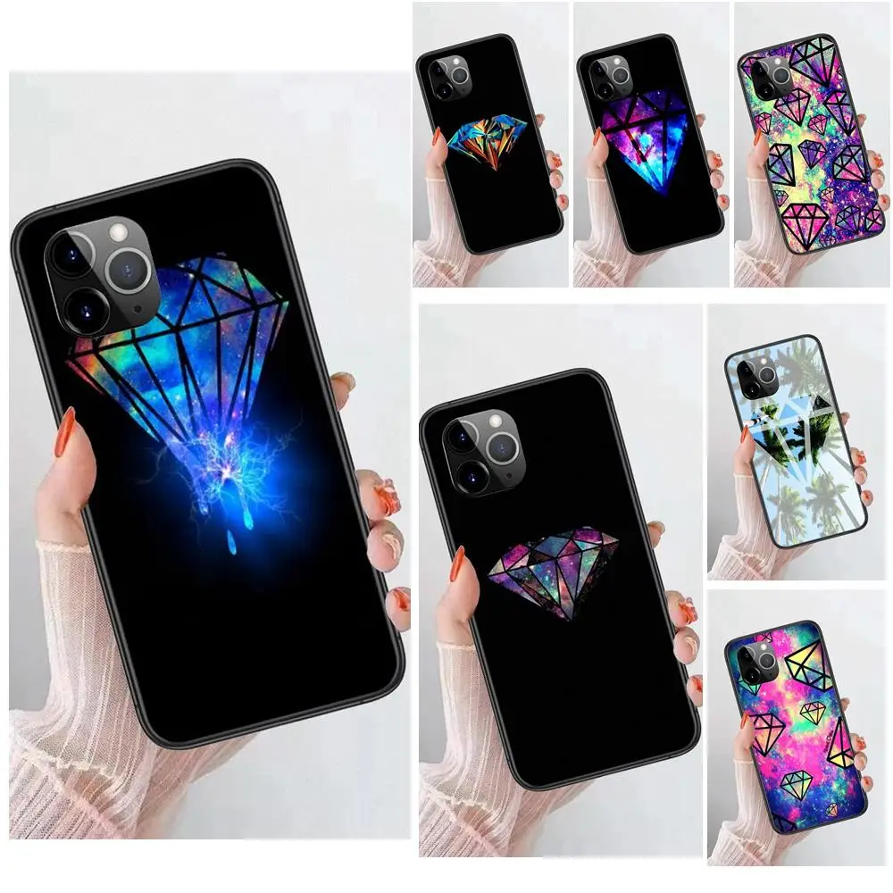 Ebay Diamond Colorful Black Bumper Art Shell Luxury Funda Fashion Per Xiaomi Redmi Note 9 9S 8 8T 7 Pro 10 5G Redmi Note 9 Pro