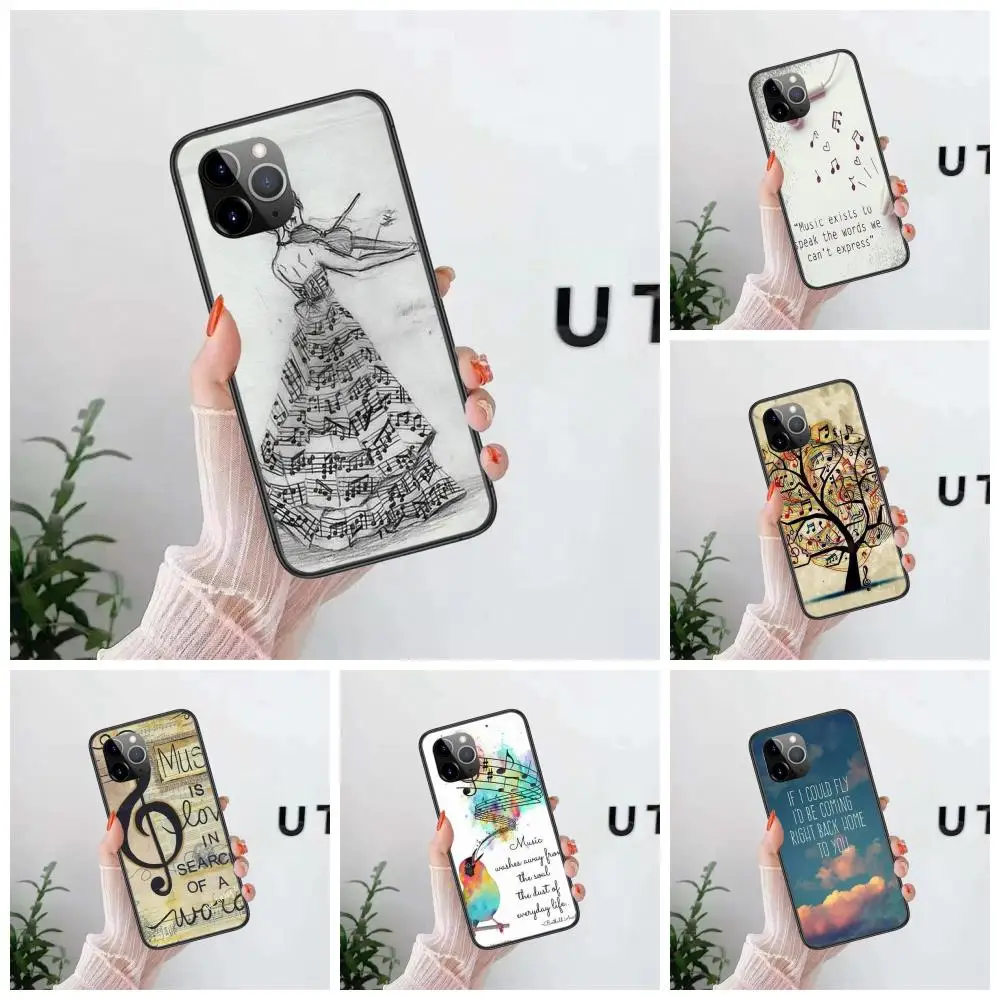 Ebay Per Huawei Nova 8 Se Pro Y5 Y9 Mate 20 30 10 40 Lite Pro Plus Nota Musicale Custodia Protettiva Per Telefono Carino