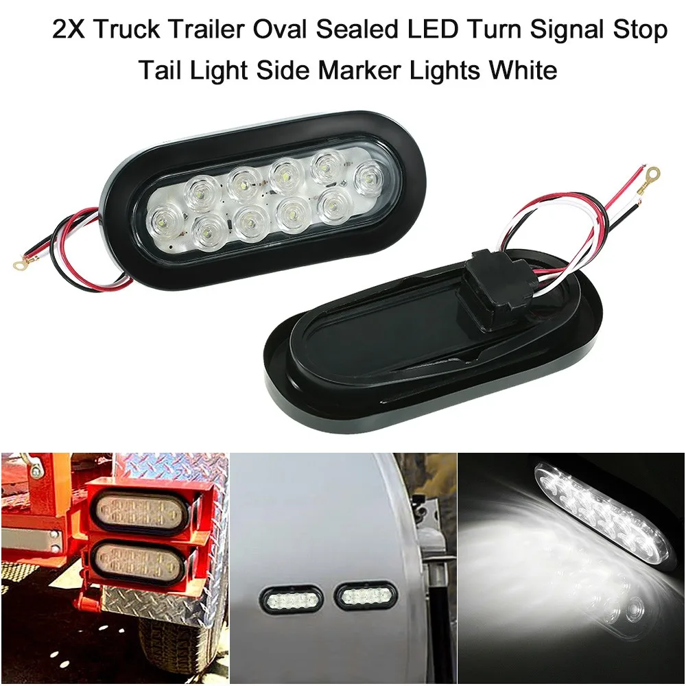 2Pcs 22Led Side Light Wish Simple 22Led Side Light Luce Laterale Spia Ebay Luce Ovale Luce Laterale Luce Laterale