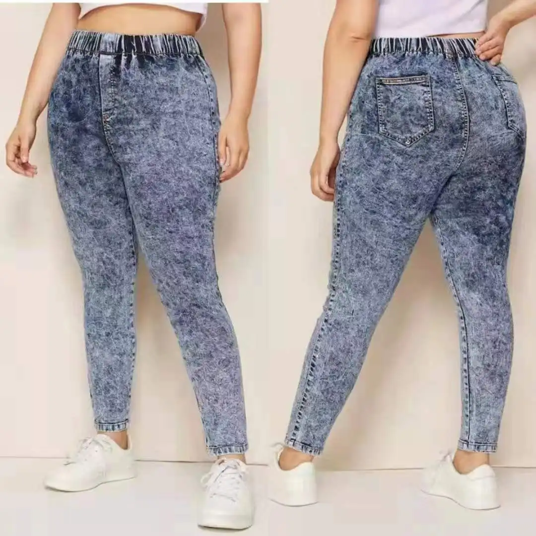 Europa E Stati Uniti Ebay Speed Sell Tong Wish Big Yards Fashion Cowboy Feet Pants Women