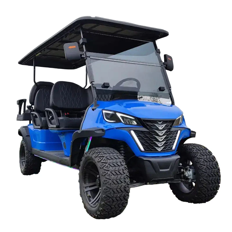 72V 5000W Motore A Corrente Alternata Sistema Di Sospensione Indipendente Carrello Da Golf Auto Buggy 2 4 6 Posti Strada Legale Carrelli Da Golf Elett