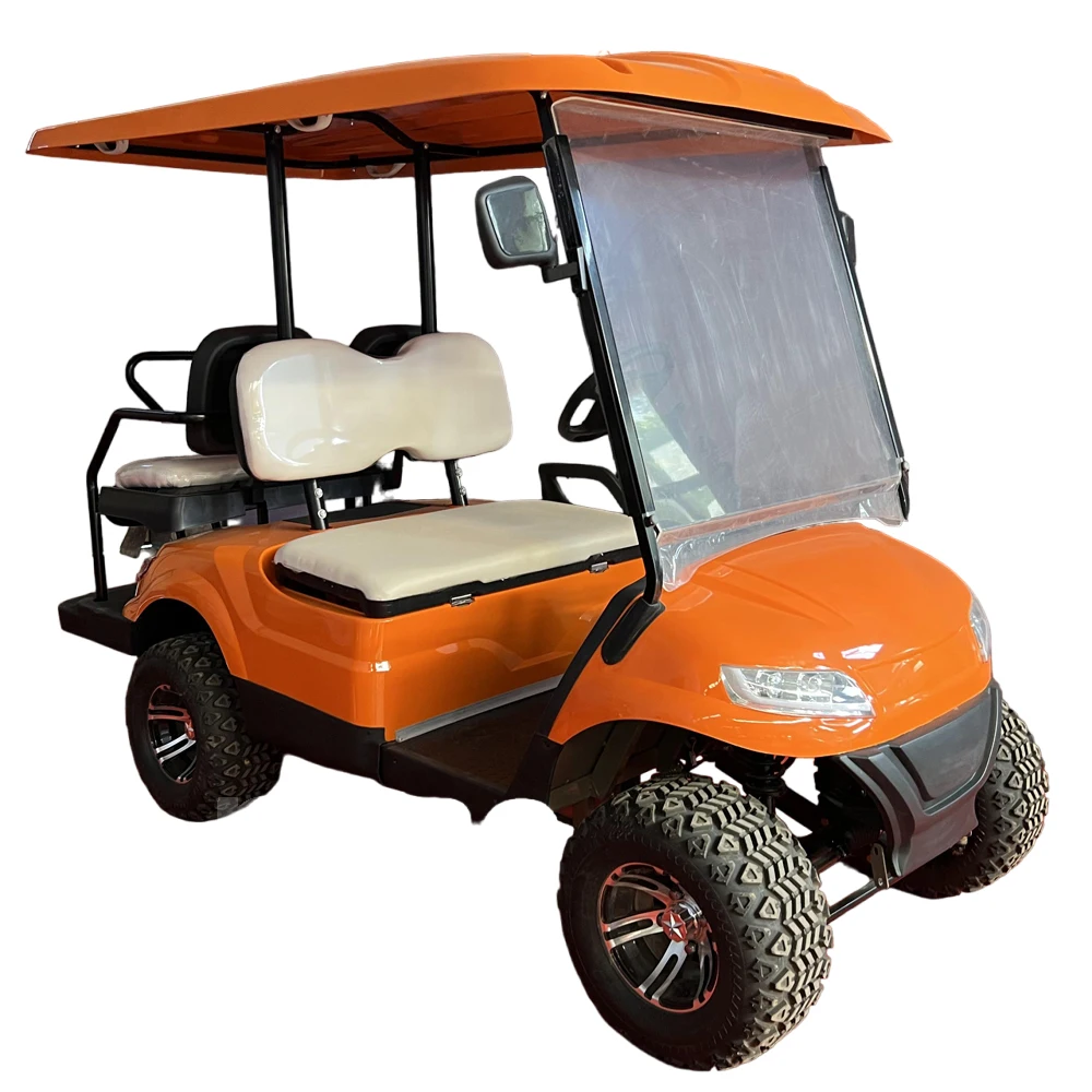 72V 5000W Motore A Corrente Alternata Sistema Di Sospensione Indipendente Carrello Da Golf Auto Buggy 2 4 6 Posti Strada Legale Carrelli Da Golf Elett