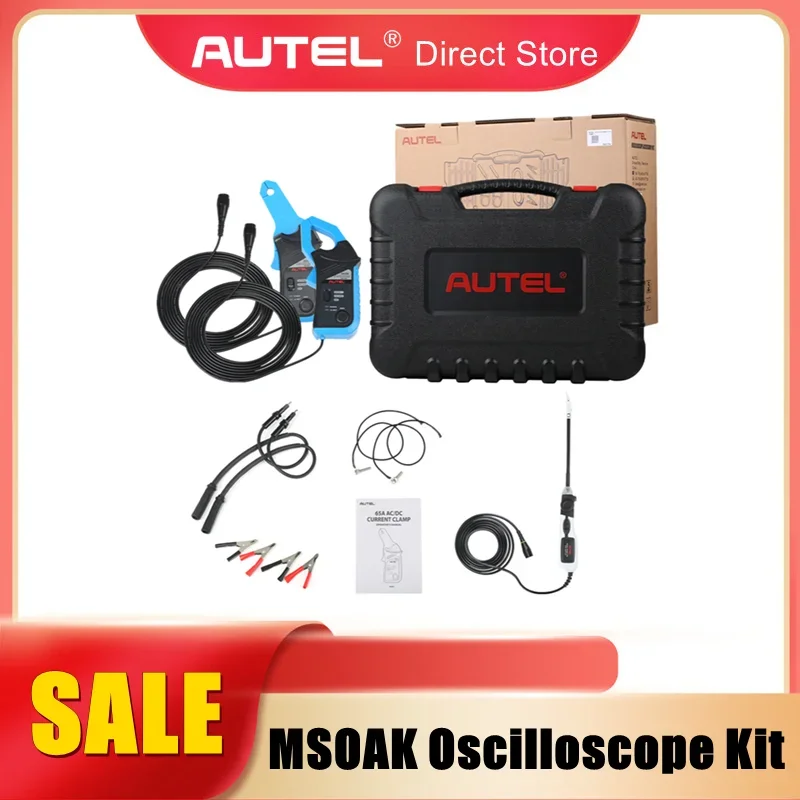Autel Maxisys Msoak Kit Di Accessori Per Oscilloscopio Funziona Con Maxifflash Vcmi Incluso Con Autel Ultra, Ms919 E Mp408