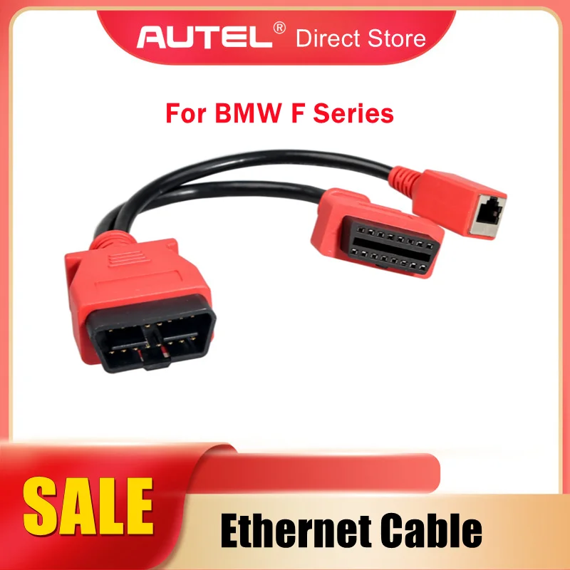 Cavo Ethernet Per Programmazione Serie F Funziona Con Autel Ms908 Pro /Ms908S Pro/Maxisys Elite/Im608