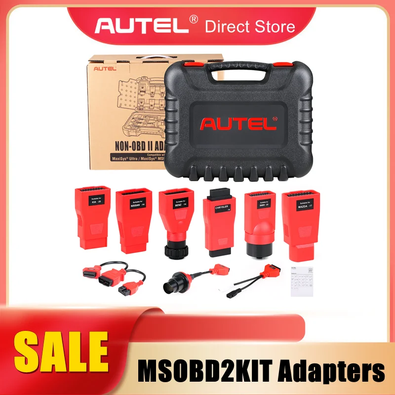 Autel Maxisys Msobd2Kit Adattatori Non Obdii Kit Connettori Conformi A Oe Compatibili Con Maxisys Ultra/ Ms919/ Ms909/ Mk908P/