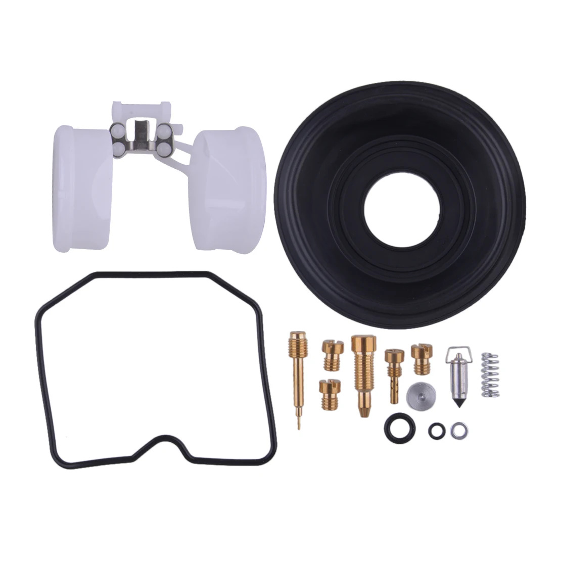 1 Set Riparazione Carburatore Rebuild Fix Kit Diaframma Galleggiante Adatto Per Kawasaki Zrx 1100 1200 1200R Gpz1100 Nuovo
