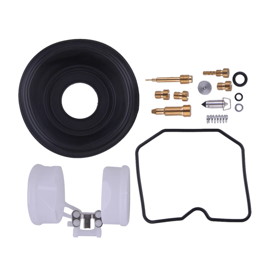 1 Set Moto Carburatore Ricostruzione Riparazione Fix Kit Diaframma Galleggiante Adatto Per Kawasaki Zrx 1100 1200 1200R Gpz1100