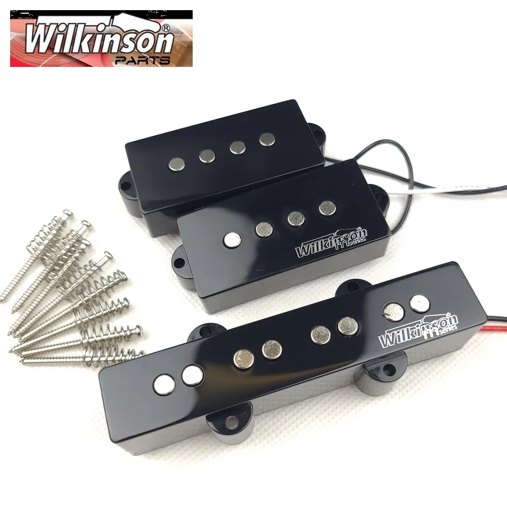 Wilkinson 4 Corde Pb Pickup Per Basso Elettrico A Quattro Corde P Bass Humbucker Pickup Wopb + Wojb