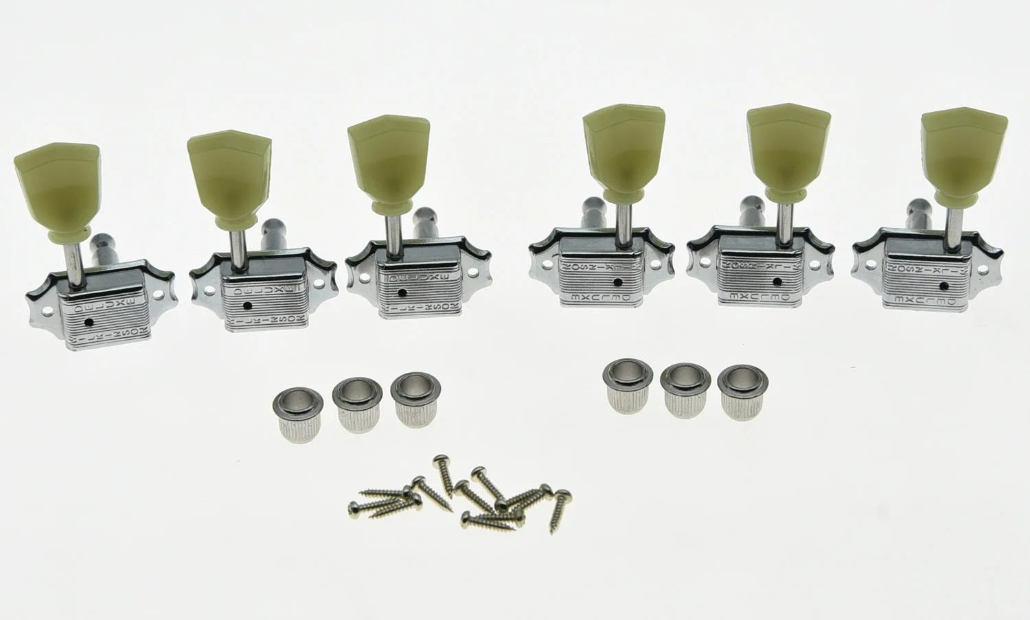 Kaish Wilkinson 3X3 Deluxe Vintage Tuners Chiavi Di Sintonia Machine Head Per Lp Cromo