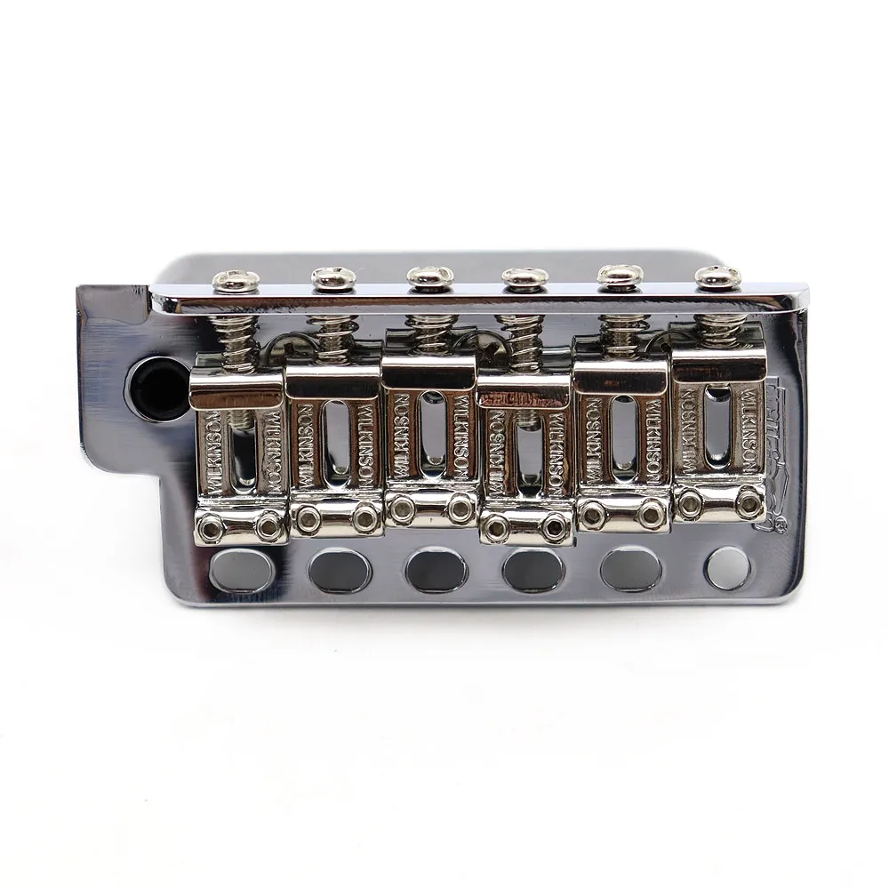 1Set Ponte Tremolo Wile1 Wv6 Con Selle In Acciaio Piegato Per Chitarra Stratocaster