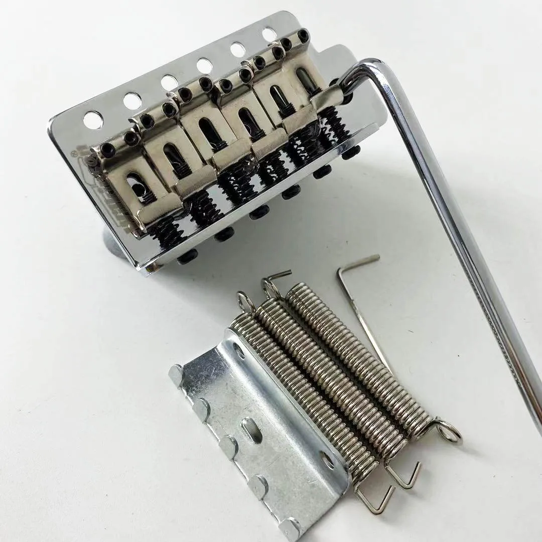 Wilkinson Tremolo Bridge Chrome System For St Electric Guitar Spacings 10.5Mm