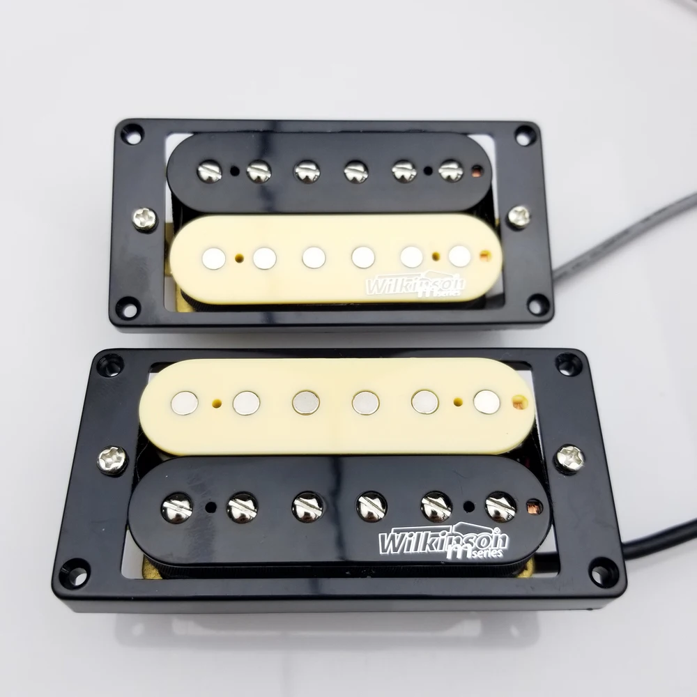 Nuova Chitarra Elettrica Humbucker Pickup Wilkinson Zebra Humbucker Pickups Wohzb