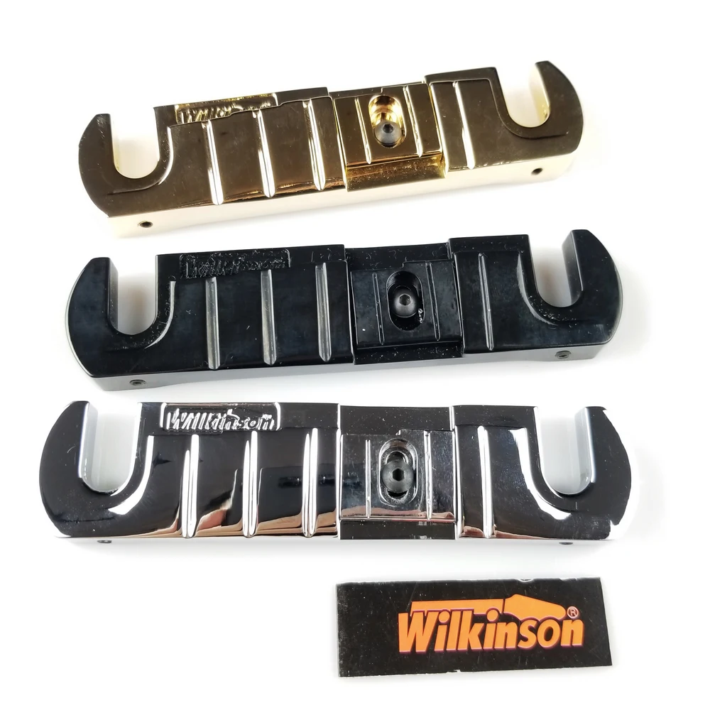 Wilfreddy Bridge Gtb Wrap Lp Chitarra Elettrica Bridge Tailpiece Tre Colori