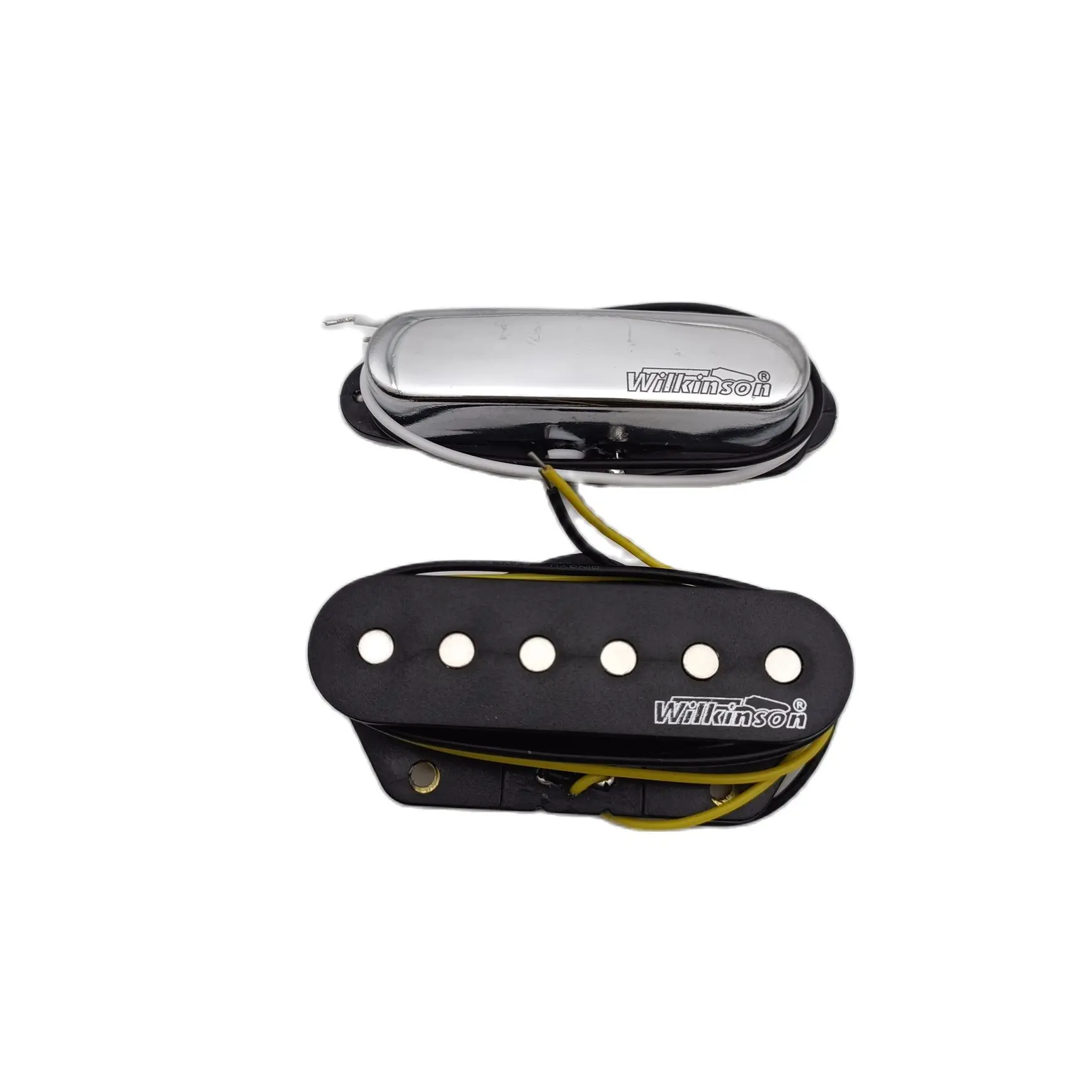 Wilkinson Pickup Set Per Chitarre Stile Telecaster Pickup A Bobina Singola Pickup Bridge & Neck Pickup Tele Build O Sostituzioni