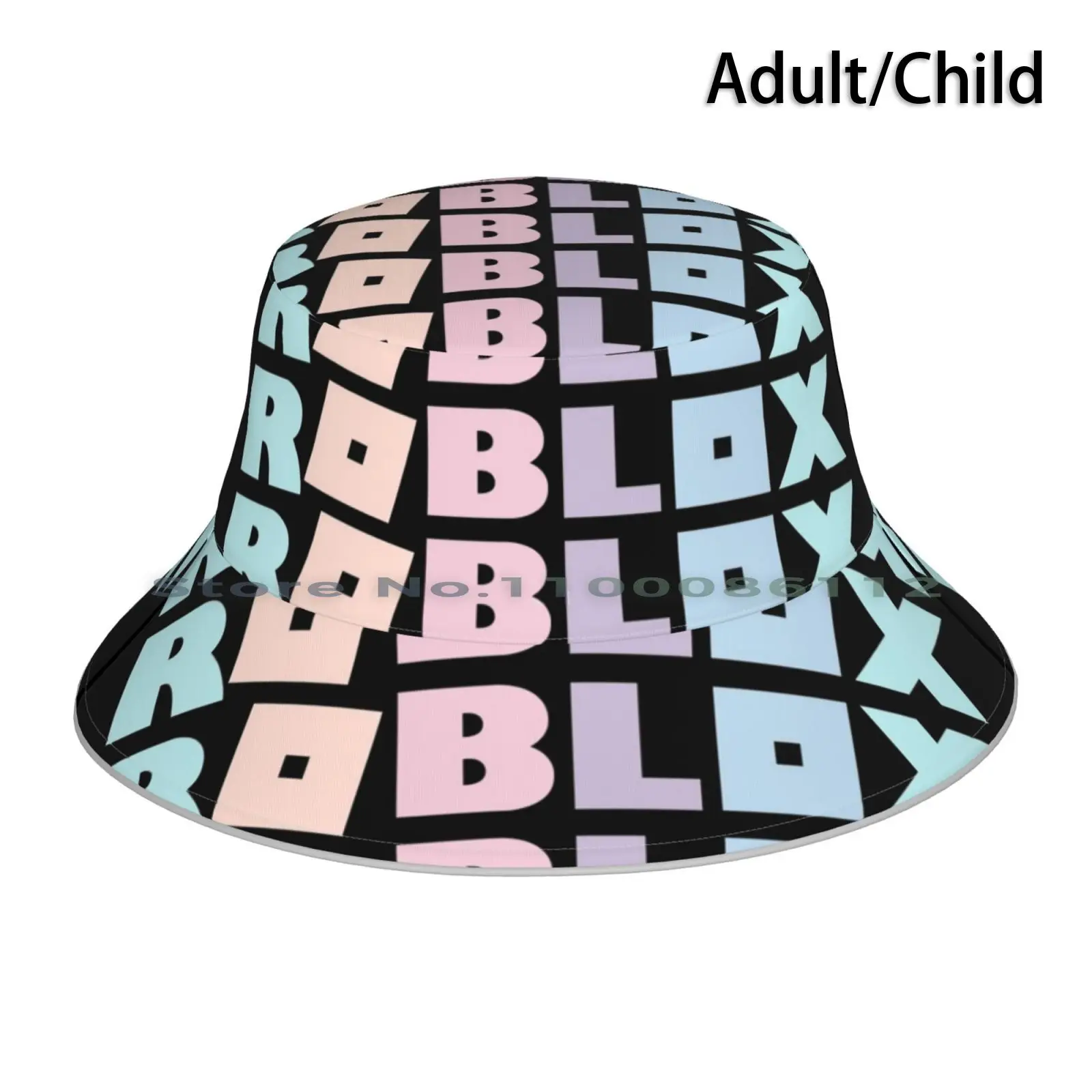 Cappello Da Pescatore Arcobaleno Pastello Cappellino Da Sole Giochi Da Gioco Adotta Me Royal High Bloxburg Gamer Kids Oof Neon Pets Legendary Rare Rob