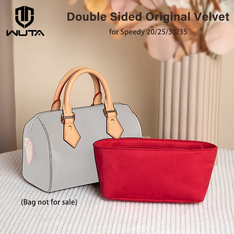 Wuta Borsa In Velluto Originale Organizzatore Per Lv Speedy 20 25 30 35 Borsa Con Inserto Borsa Interna Borsa Da Viaggio Portatile Borse Per Il Trucco