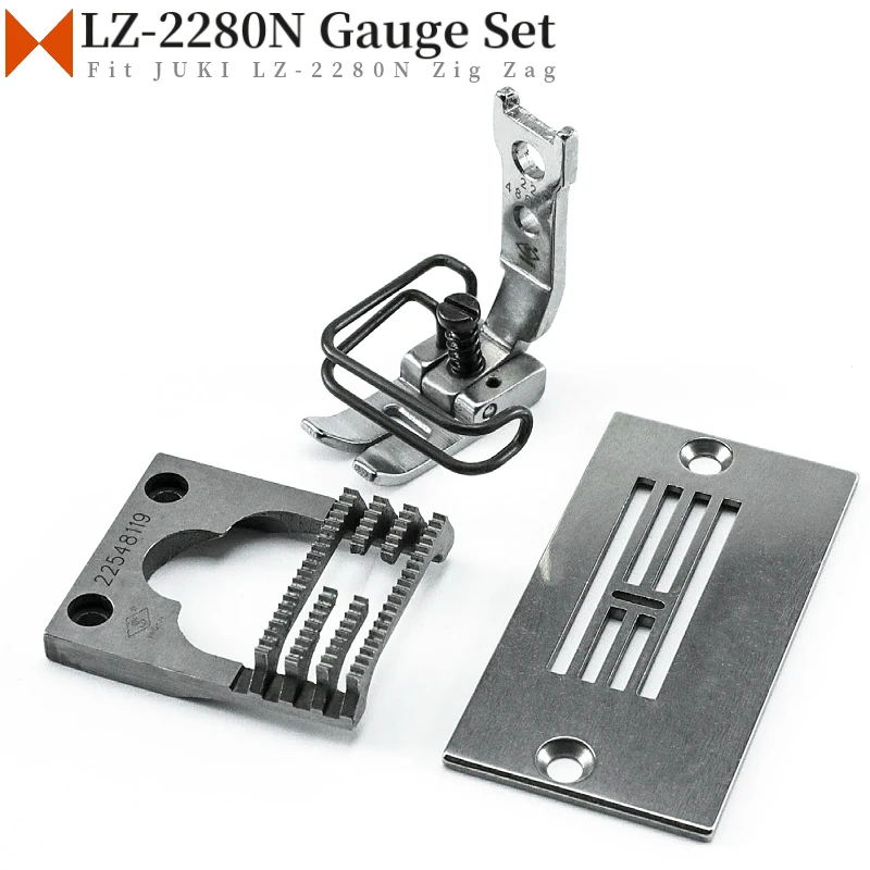 225-48671 + 225-48010 + 225-48119 Calibro Impostato Per Juki Lz-2280N, Lz-2284N, Lz-2286N, Lz-2288N Zig Zag Macchina Da Cucire