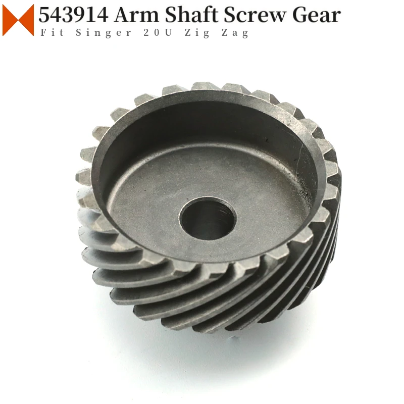 543914 Braccio Albero Vite Ingranaggio Adatto Singer 20U,20U51,20U53, 20U62,20U63 Singolo Ago Zig Zag Parti Della Macchina Per Cucire