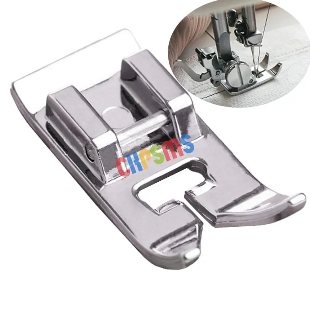 1 Pz Zig Zag Piedino A Punto Dritto Snap On Per Tutte Le Macchine Da Cucire Snap-On Singer, Brother, Babylock, Euro-Pro Ed Elna