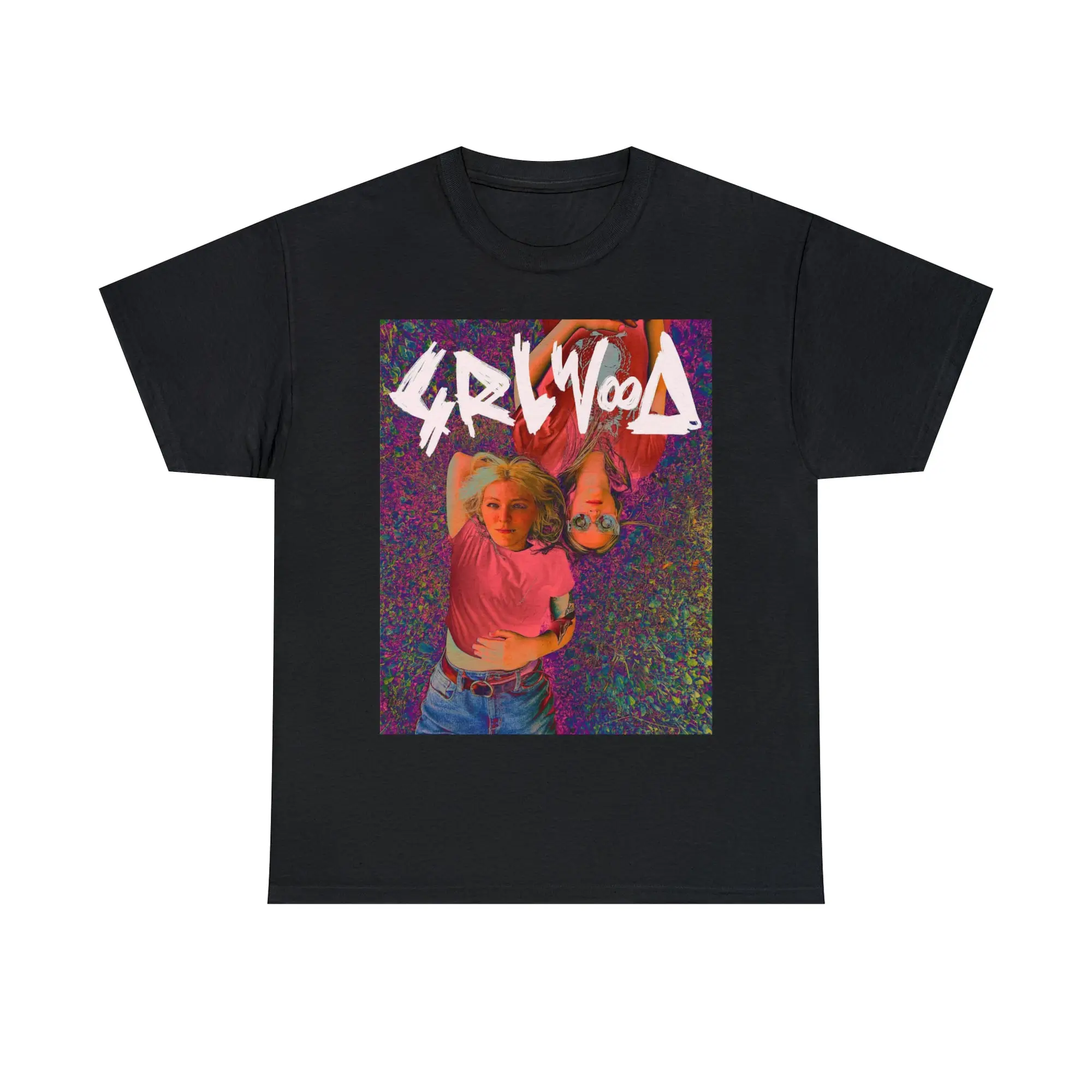 Maglietta Grlwood Queercore Distruggere Ragazzi Dazey E Gli Scout Oozes Mamma Gambe Lunghe Fiammato Cotone Pesante S 5Xl