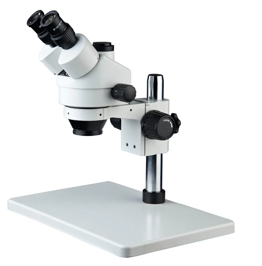 Szm7045-B3 Microscopio Stereo Trinoculare Zoom 7X-45X Per La Riparazione Del Telefono Cellulare Saldatura