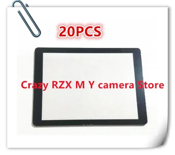 20 Pz Copia H200 H300 H400 Display Lcd Finestra Schermo Esterno Proteggere Vetro Acrilico Per Sony Dsc-H200 Dsc-H300 Dsc-H400