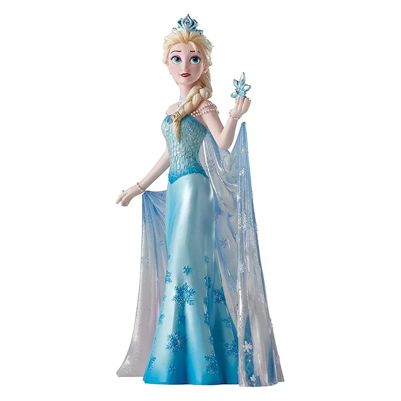 Disney 19Cm Biancaneve Elsa Princess Rapunzel Jasmine Cenerentola Anna Model Action Figure Cartoon Anime Doll Toy Girl Gift
