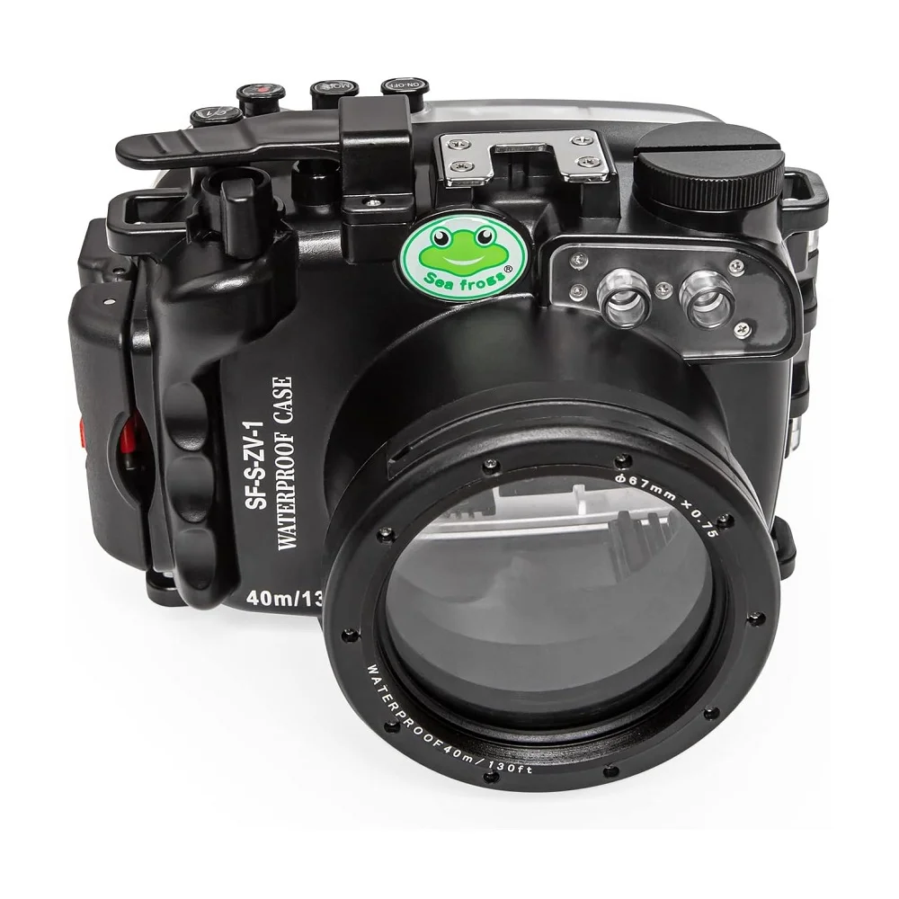 Mcoplus Zv-1 Custodia Subacquea Per Fotocamera Impermeabile 40M/130Ft Per Fotocamera Sony Zv-1 Zv1
