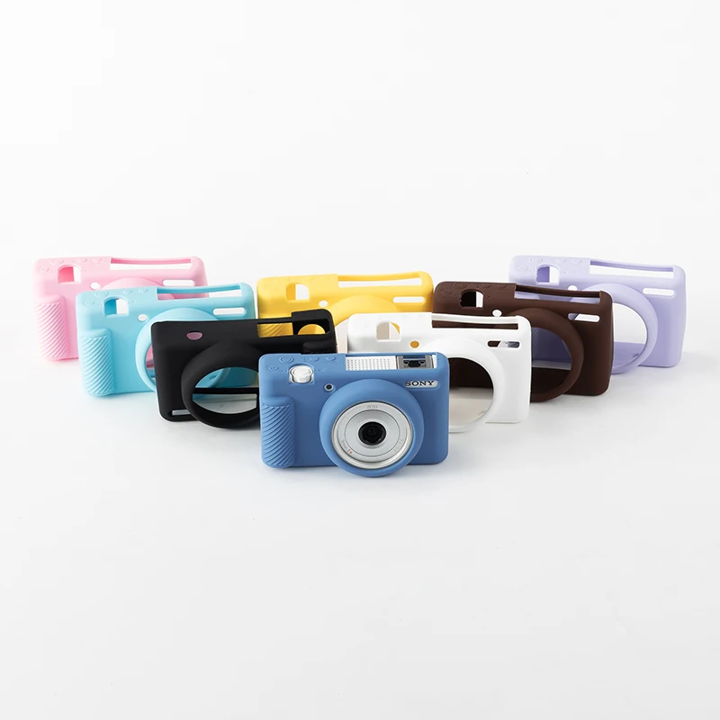 Custodia Per Fotocamera In Silicone Custodia In Gomma Per Sony Zv-1M2 Zv-1 Ii Zv1 Zve10