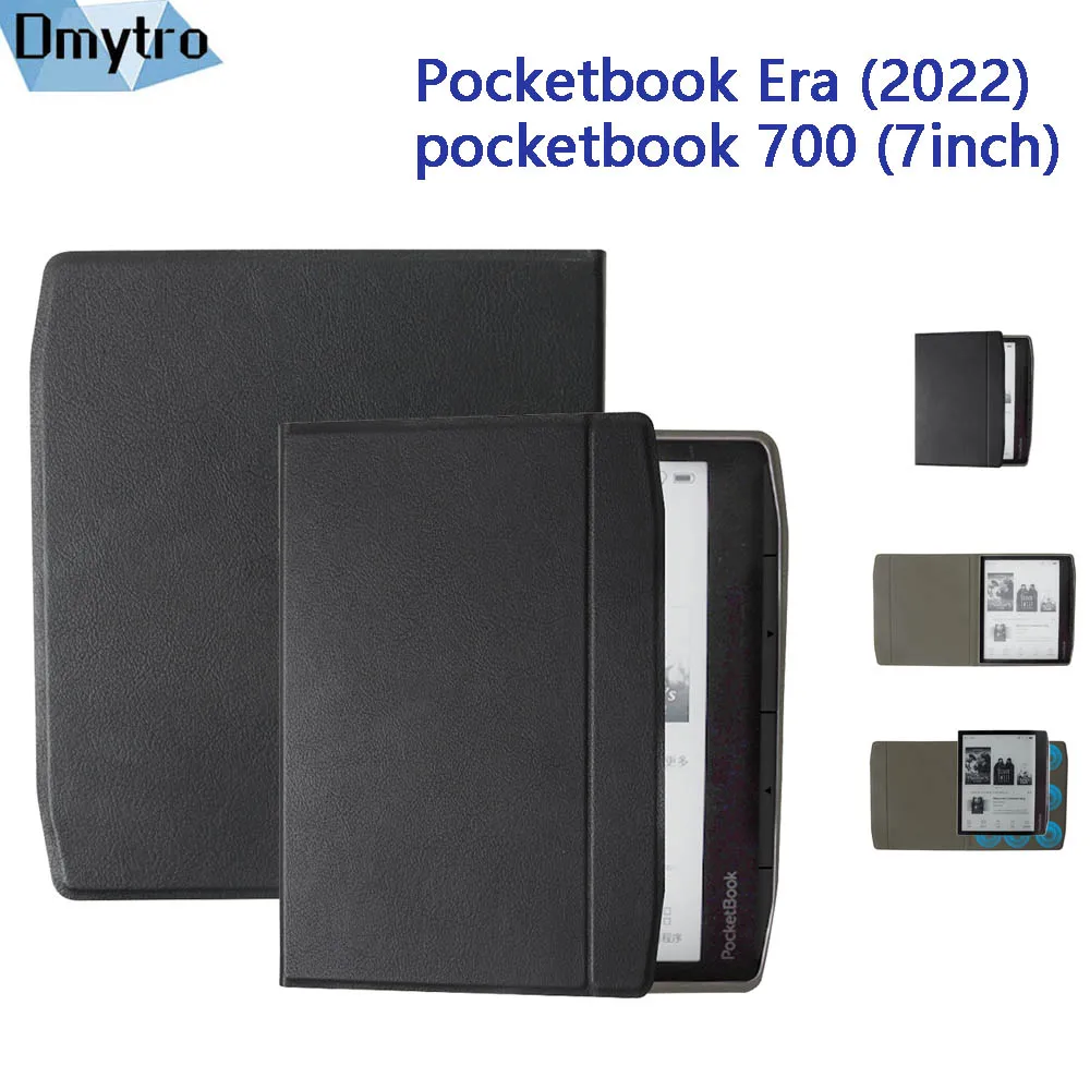 Pu Leather Case For Pocketbook Era Case Cover For Pocketbook 700 7" 2022 E-Book E-Reader Magnetic Stand Shell