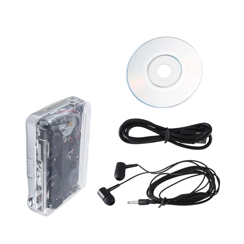 Lettore Di Cassette Da Nastro A Mp3 Convertitore Musicale Audio Usb Walkman Portatile Per Laptop E Personal Computer