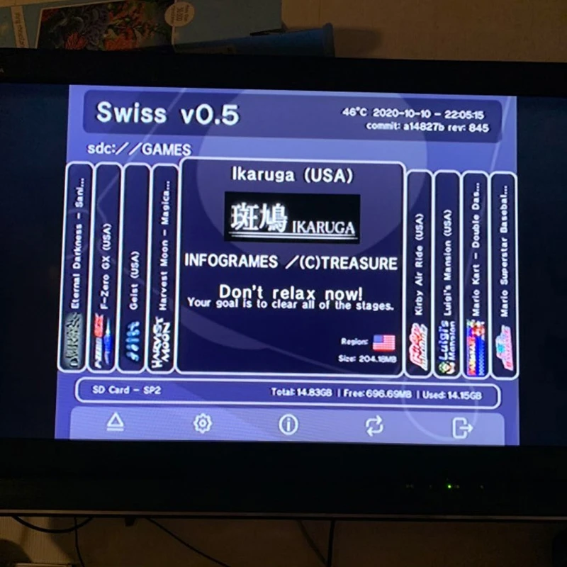 Sostituzione Adattatore Sd2Sp2 Per Swiss Boot Disc Mini Dvd Per Game Cube Per Sostituzione Disco Console Ngc Ntsc Gamecube