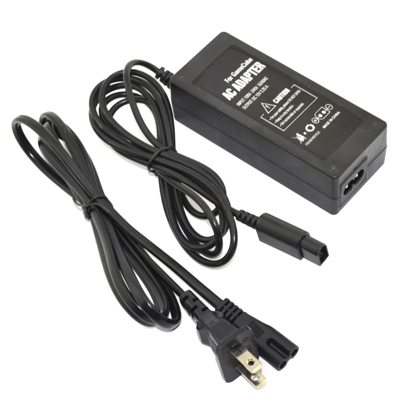 Cavo Caricatore Per Gamepad Alimentatore Adattatore 100-240 V Per Game Cube Eu/Us