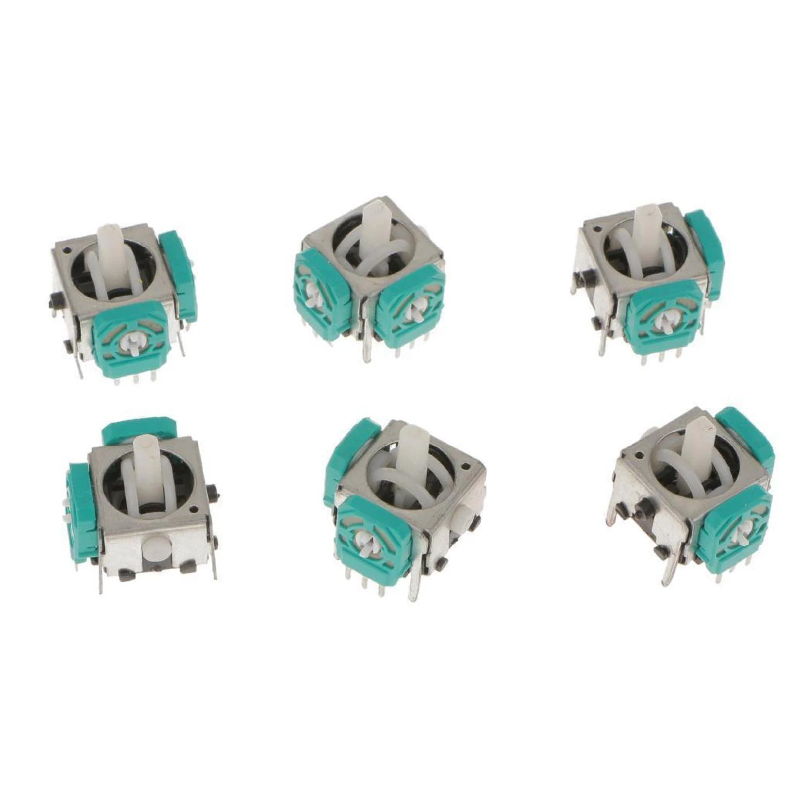 6 Pz/Set 3D Analog Joystick Stick Switch Sostituzione Per Nintendo Game Cube Ngc Game Controller Accessori Parti Di Riparazione Gamepad