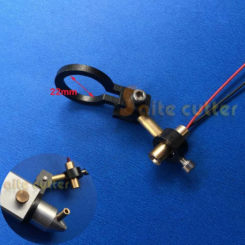 K40 Co2 Testa Laser Messa A Fuoco Regolabile Focale Diode Module Red Posizione Dot Engraver Cutter Diametro 22Mm