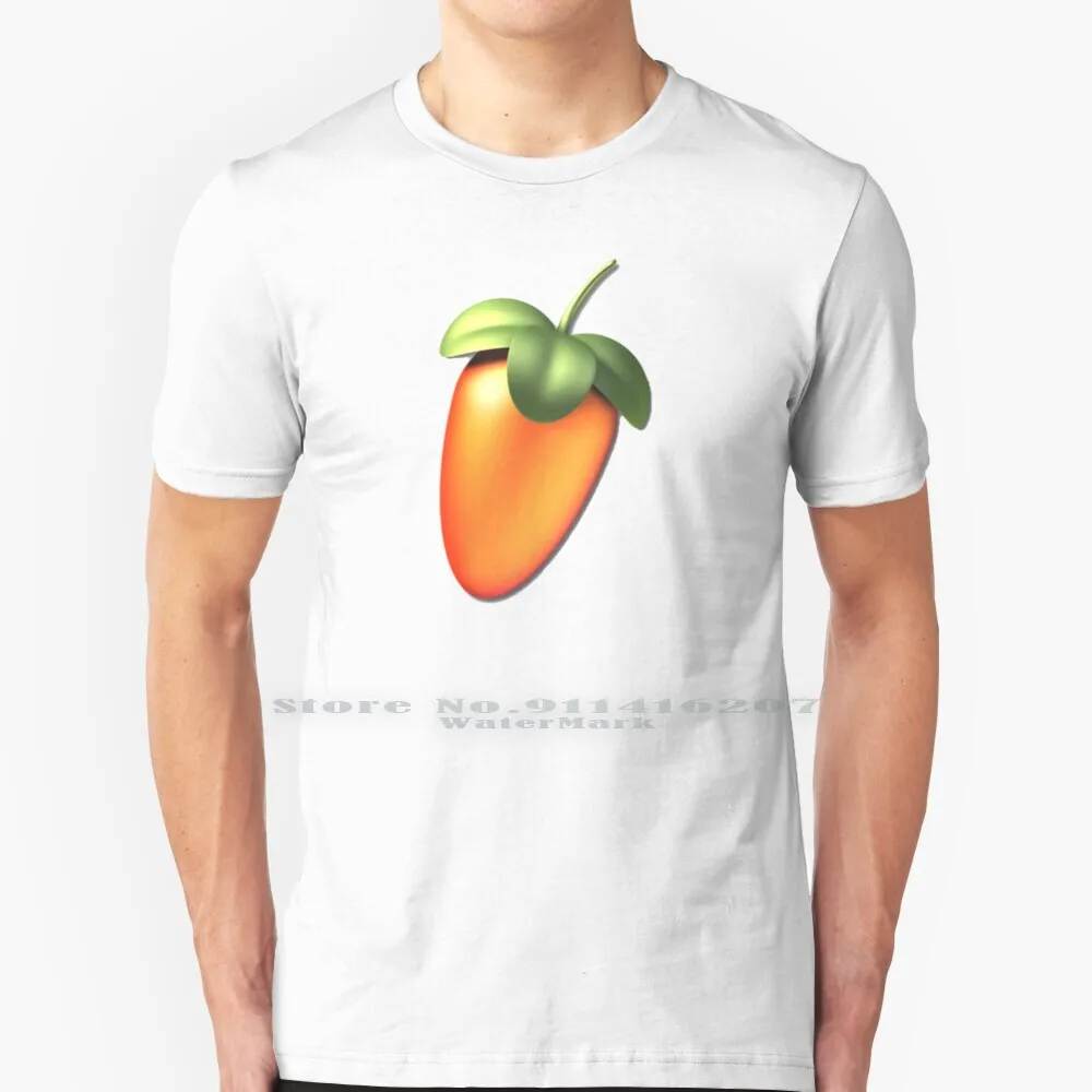 Fl Studio Logo T Shirt Cotton 6Xl Fl Studio Fruity Loops Abeton Music Producer Produzione Musicale Mpc Edm Hip Hop Doppistep Dj