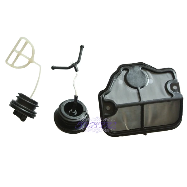 Filtro Aria E Tappo Olio Combustibile Adatto Husqvarna 36 41 136 137 141 142 Motosega