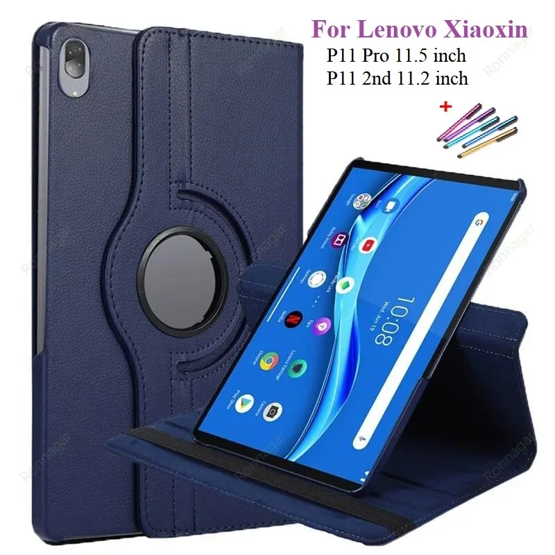 360 Custodia Rotante Per Lenovo Tab M10 Hd 10.1 "X306F X605 M10 Plus 3Rd Gen Tb-125Fu Lenovo Tab P11 J606 Legion Y700 2022 8.8 Case