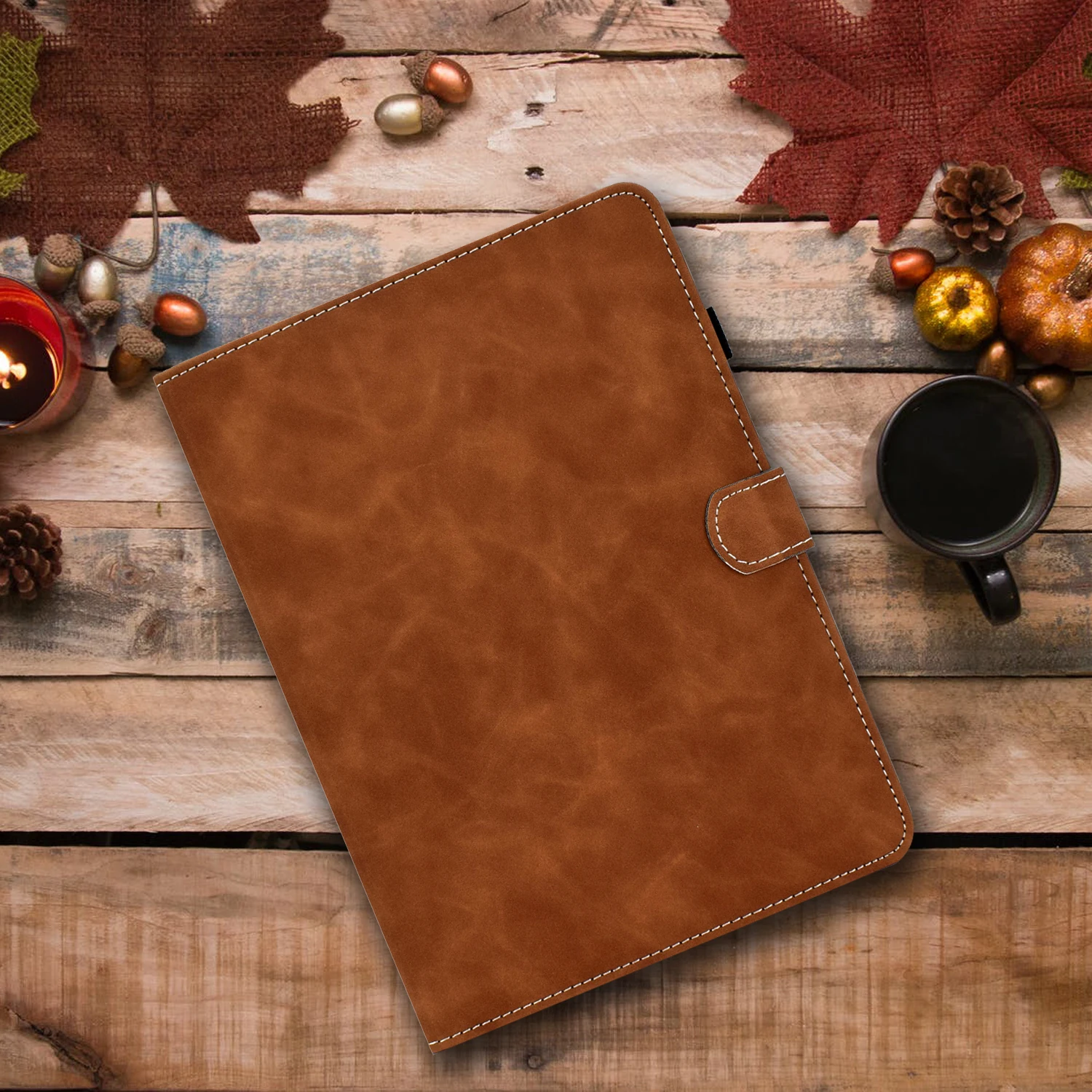Xiaoxin Pad 2022 Custodia Per Lenovo Tab M10 Plus 3Rd Gen 10.6 "Pu Leather Flip Funda Per Lenovo Tab M10 3Rd Gen 10.1 Tablet Cover